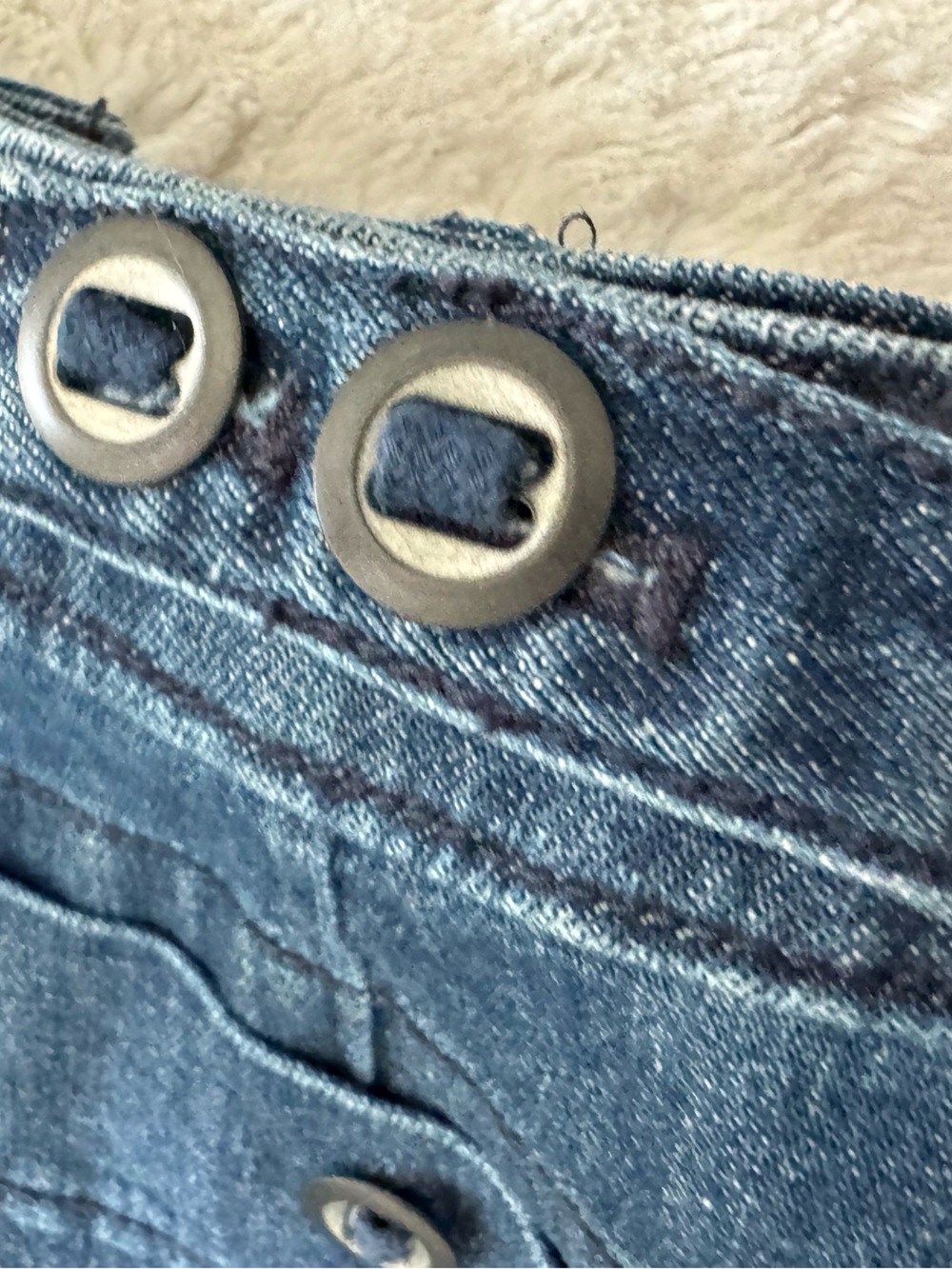 Pilcro Anthropologie High-Rise Ultra Wide-Leg Jeans - Picture 11 of 15